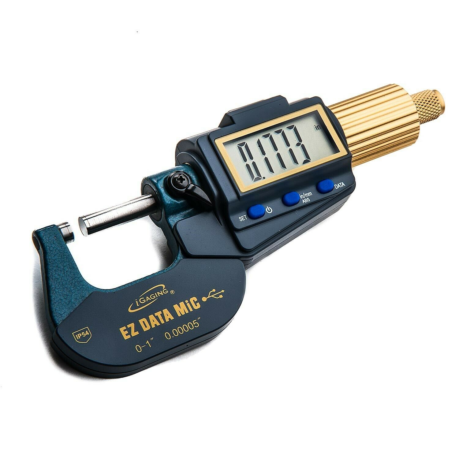 iGAGING IP54 EZ Data Micrometer 3-4" 