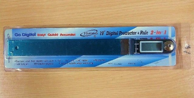Digital protractor 400 mm - sautershop