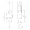 SENS L Series - 50 Kg, 150 Kg, 300 Kg - Hanging and Crane Scale - Image 4