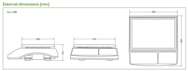 SENS™ CCT/ SCT - Counting & Weighing Scale - Range: 3~30kg - Image 4