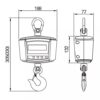 SiGMA S55 Series - 150kg, 300kg, 500kg - Hanging Weighing Scale - Image 4