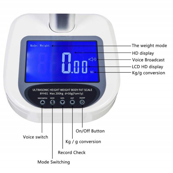 Metra H01 - BMI Height and Weight Scale - Image 2