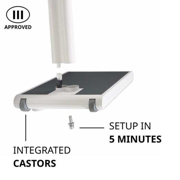 ADE M320600-01 - Approved electronic BMI column weight and height scale - Image 4