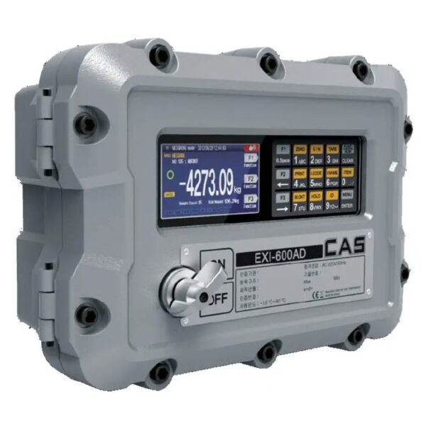 CAS EXI-600AD Explosion Proof Weight Indicator, for ATEX and Hazardous Areas